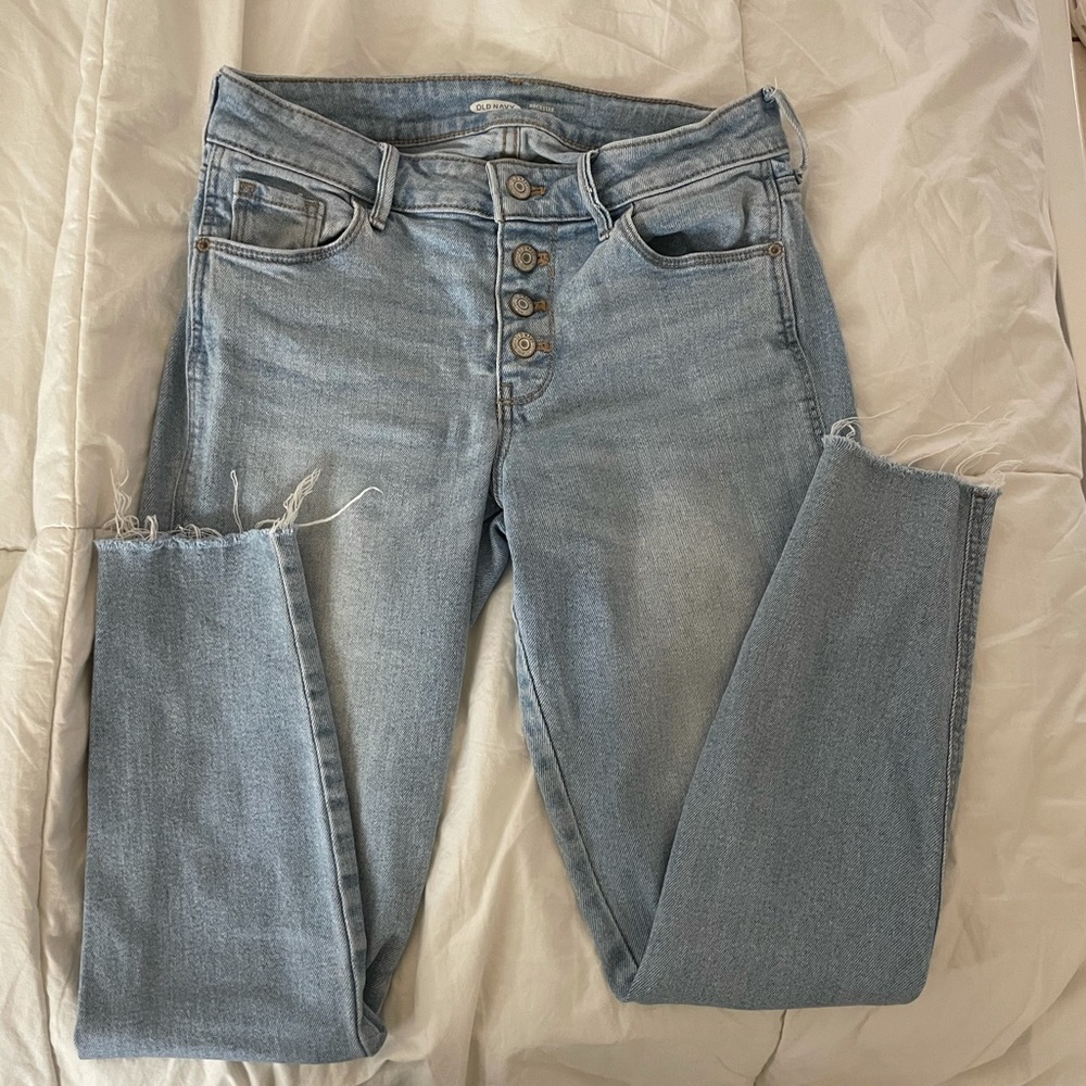 mid rise skinny jeans